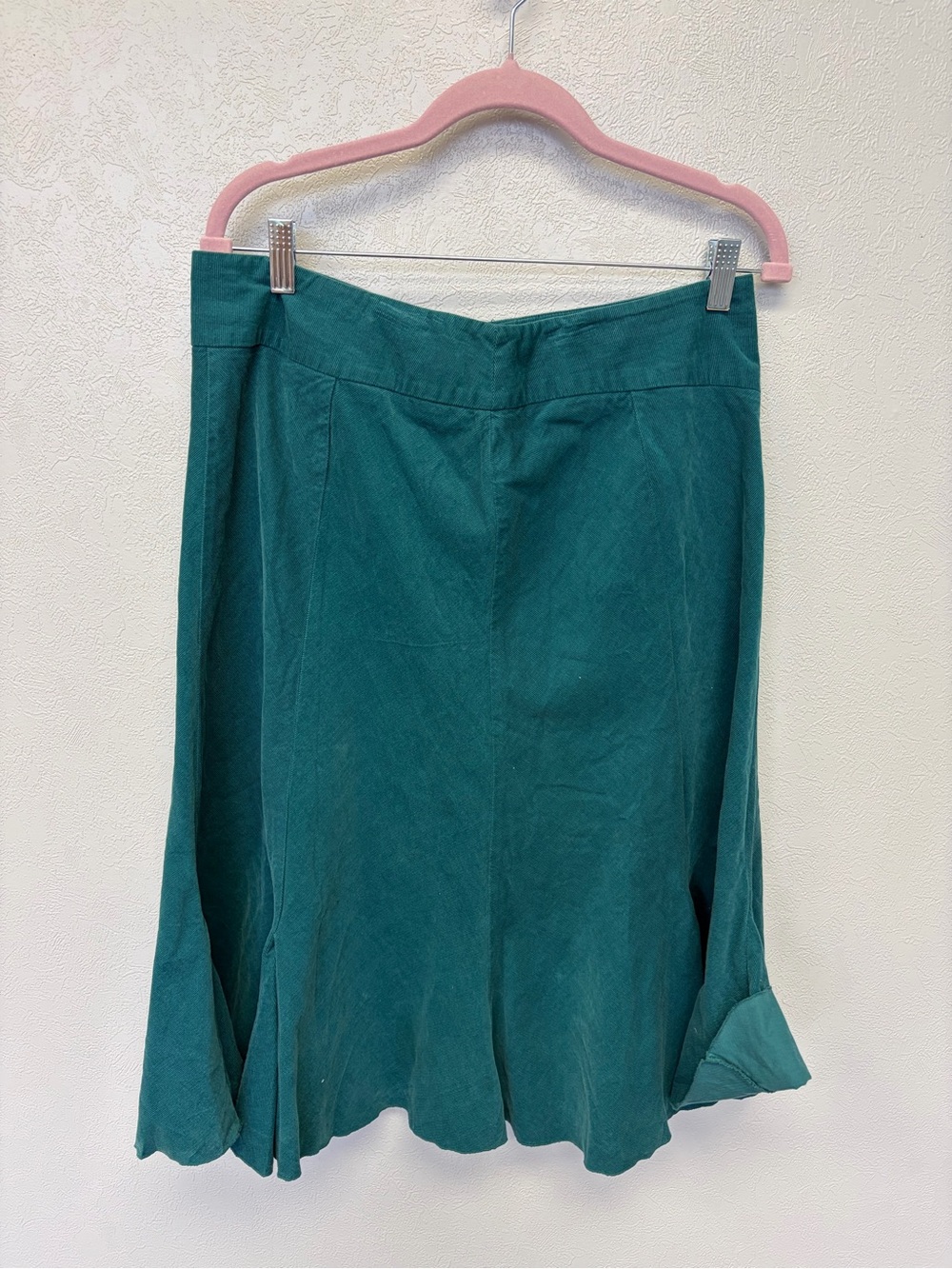 Relativity Teal A-Line Skirt